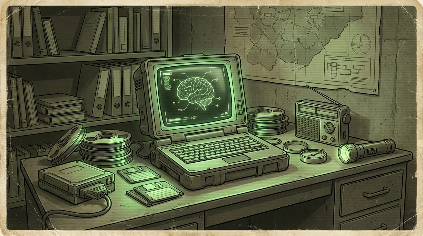 Private AI assistant on your laptop detail scene 2